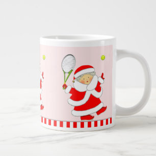 テニスホリデーギフト ジャンボコーヒーマグカップ