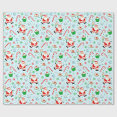 テニスホリデーギフト ラッピングペーパー (フラット)