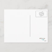 テニスホリデーグリーティングカードpostCard シーズンポストカード (裏面)