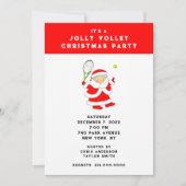 テニスホリデーパーティー 招待状 (正面)