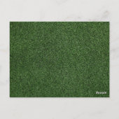 テニスボールありがとうごちそうさま ポストカード (裏面)