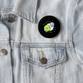 テニスボールとゴルフボールのデュオ数学 缶バッジ (インサイチュ)