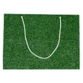 テニスボールとプレゼント ラージペーパーバッグ (裏面)