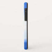 テニスボールとラケットスポーツブルーの携帯電話ケース Case-Mate iPhoneケース (裏面/左)