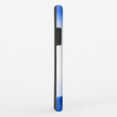 テニスボールとラケットスポーツブルーの携帯電話ケース Case-Mate iPhoneケース (裏面/右)