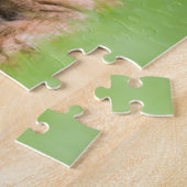 テニスボールのあるドイツの羊飼い ジグソーパズル (側面)