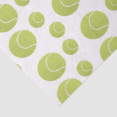 テニスボールのパターン 薄葉紙 (詳細)