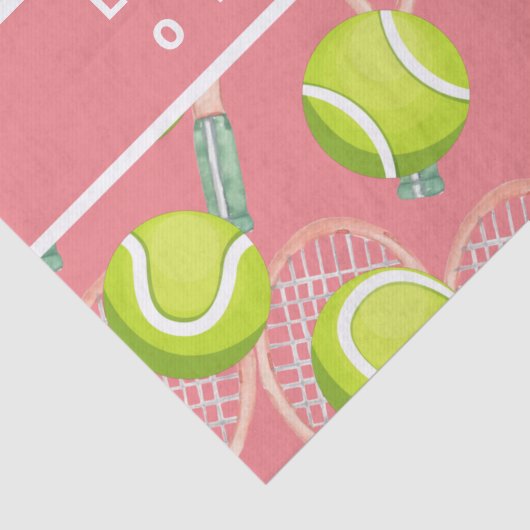 テニスボールのライフはコートの方が良い 薄葉紙 (詳細)