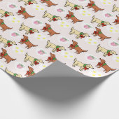 テニスボールの夢 ラッピングペーパー (角)