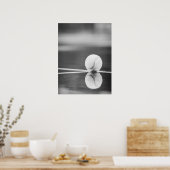 テニスボールをウェットコートに反射 ポスター (キッチン)