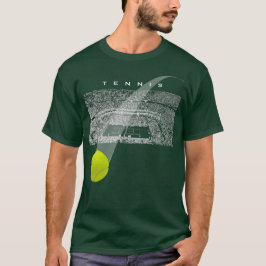 テニスボールを使ったテニストーナメント Tシャツ
