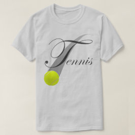 テニスボールを使ったテニス Tシャツ