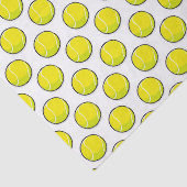 テニスボールイエローホワイトスポーツティッシュペーパー 薄葉紙 (詳細)