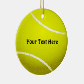 テニスボールオーナメント セラミックオーナメント (右)