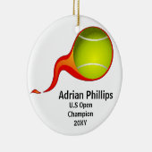 テニスボールオーナメント セラミックオーナメント (右)