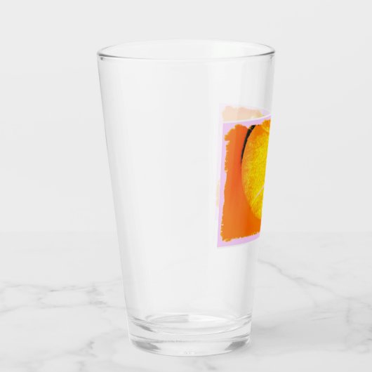 テニスボールカラフルオレンジイエローピンクグラス タンブラーグラス (右)