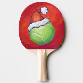 テニスボールクリスマス 卓球ラケット (裏面)