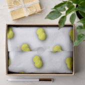 テニスボールスポーツテーマ 薄葉紙 (ギフト)