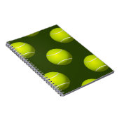 テニスボールスポーツ ノートブック (右側)