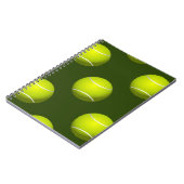 テニスボールスポーツ ノートブック (左側)