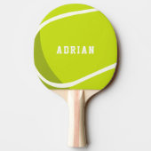 テニスボールテーブルテニス 卓球ラケット (裏面)