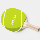 テニスボールテーブルテニス 卓球ラケット (横)