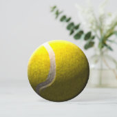 テニスボールテーマのサークルパーティー招待状 招待状 (スタンド正面)