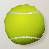 テニスボールデザイン円枕 ラウンドクッション (裏面)