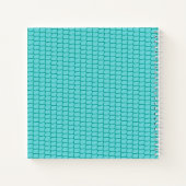 テニスボールネット名ゲームスポーツスケッチコーチ ノートブック (裏面)