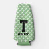 テニスボールパタークールンボトルカスタム文字 ボトルクーラー (正面)