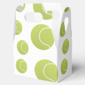 テニスボールパターン フェイバーボックス (オープン)