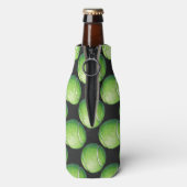 テニスボールパターン ボトルクーラー (ボトル裏面)