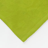 テニスボールプリントパターン背景 フリースブランケット (角)