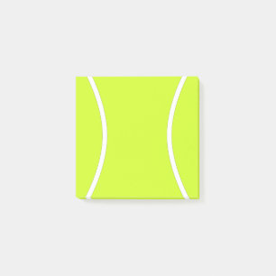 テニスボールプレーヤーまたはコーチPost-it®メモ帳 ポストイット