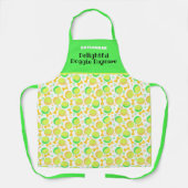 テニスボールボーンズのアートワーク模様ペットケア エプロン (正面)