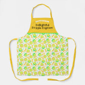 テニスボールボーンズのアートワーク模様ペットケア エプロン (正面)