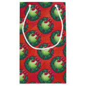 テニスボールリースオンレッド スモールペーパーバッグ (裏面)