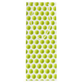 テニスボールワインバッグ ワインギフトバッグ (裏面)