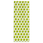 テニスボールワインバッグ ワインギフトバッグ (正面)