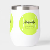 テニスボール名前をカスタムする&文字 (背面)