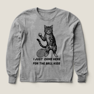 テニスボール子供,テニスシャツサポーター,猫タビー