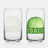 テニスボール指導者向け食器 ガラス缶 (裏面)