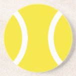 テニスボール砂岩ドリンクコースター コースター<br><div class="desc">テニスボール砂岩ドリンクコースター。テニス選手、コーチ、ファンのための黄色のテニスボールのギフト。スローガン、引用文、ジョーク、ことわざおもしろい、名前などの独自の文字を追加する。</div>