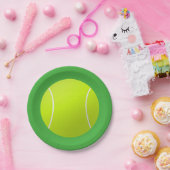 テニスボール紙プレート ペーパープレート (パーティー)