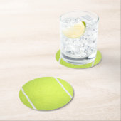 テニスボール紙 ラウンドペーパーコースター (インサイチュ)