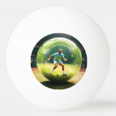 テニスボール選手 卓球ボール (正面)