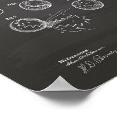 テニスボール1914特許技術シャルボード ポスター (角)