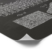 テニスボール1935特許技術シャルボード ポスター (角)