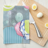 テニスボール キッチンタオル (四つ折り)