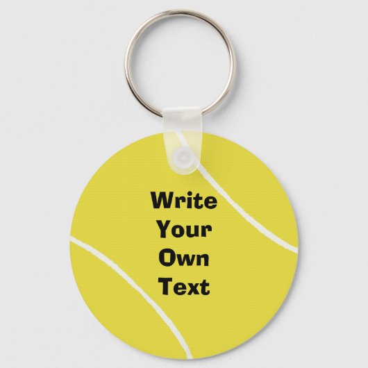 テニスボール キーホルダー (正面)